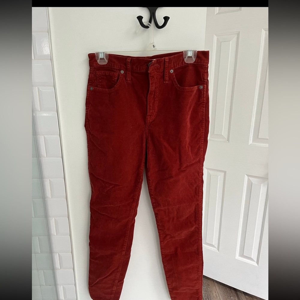Women’s Madewell Corduroy Straight Leg Pants size 28